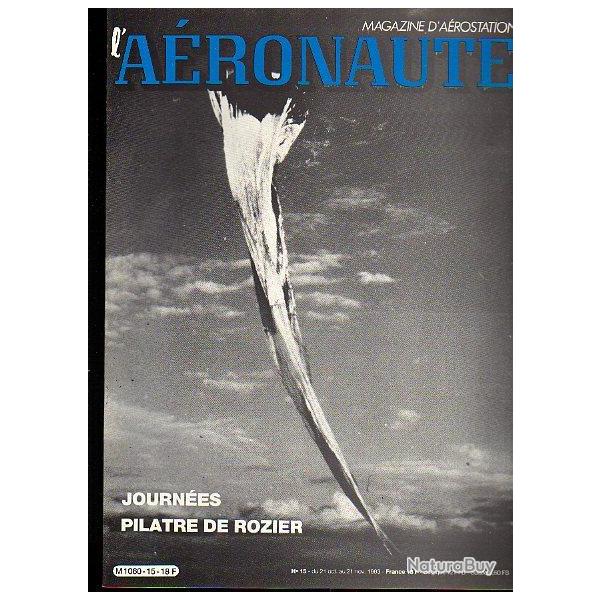 l'aronaute n 15 . magazine d'arostation. ballons et dirigeables.