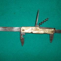 Couteau publicitaire Champagne Mercier.