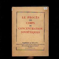 le procès des Camps de concentration soviétiques , goulags 1951
