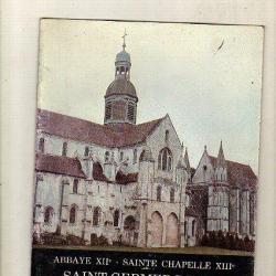 Plaquette abbaye saint-germer-de-fly. oise