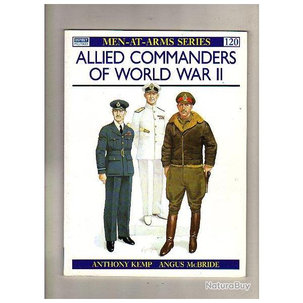 le commandement alli WWII. les grands officiers commandant . osprey