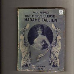 Une merveilleuse madame tallien paul reboux