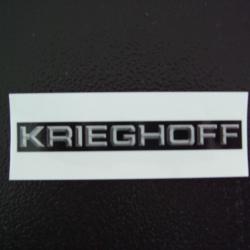 Autocollant  KRIEGHOFF