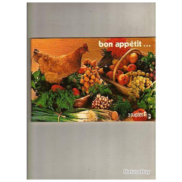 Livre cuisine publicitaire 3 suisses