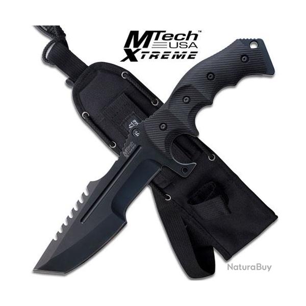 Couteau de Survie M-Tech Xtreme Tactical Fighting Knife MTX8054