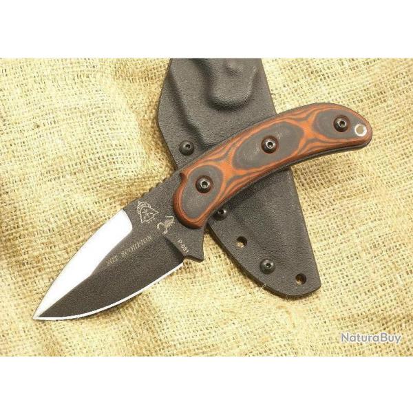 Couteau de Combat TOPS Sgt Scorpion SGTS-001 Acier Carbone 1095 TOPS KNIVES Made In USA TPSGTS01