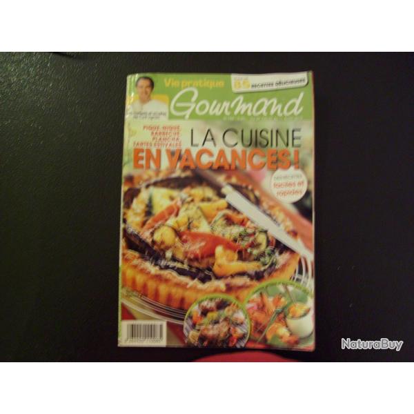 Revue de cuisine "85 recettes dlicieuses" LA CUISINE EN VACANCES