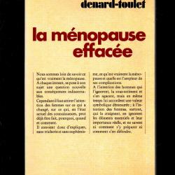 la ménopause effacée du dr anne denard toulet