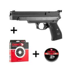 Pack Pistolet A Air Comprimé Gamo PR45 Calibre 4.5 MM