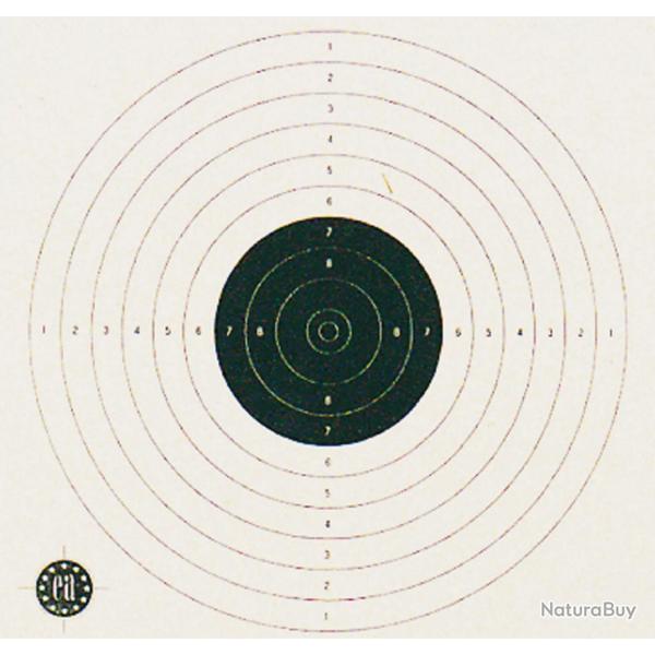 Cibles 17 x 17 Cm Pour Pistolet Match