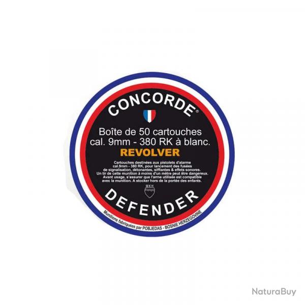 Cartouches A Blanc Concorde Defender 9 mm RK Pour Rvolver