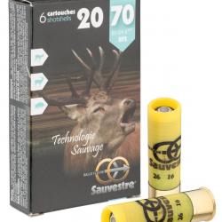 Balles Sauvestre Grands Gibiers Calibre 20/70