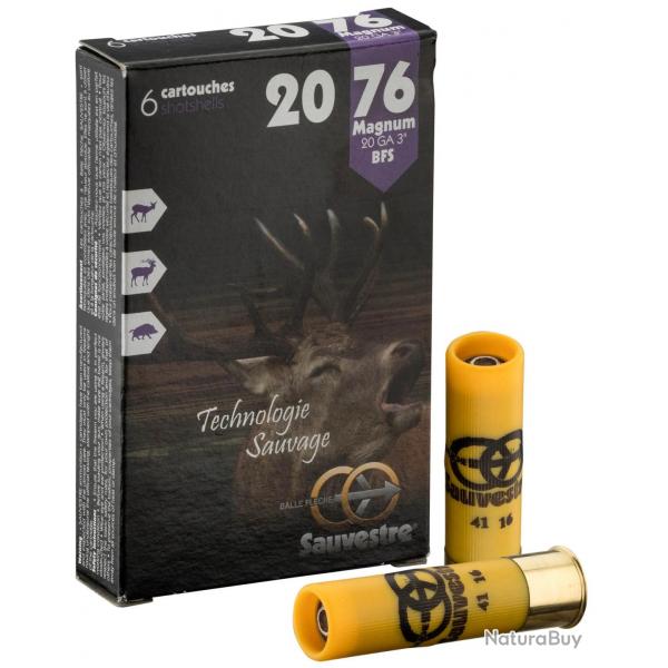Balle Flche Sauvestre Magnum Calibre 20/76