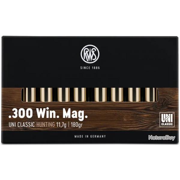 Balle De Chasse RWS UNI Classic Calibre 300WIN