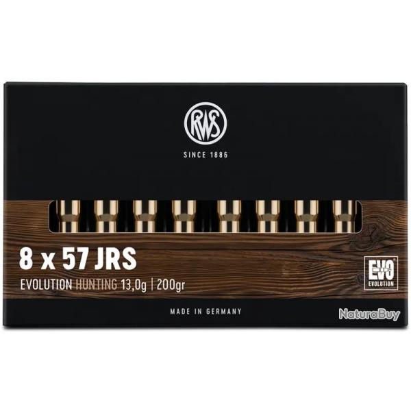 Balles De Chasse RWS EVO Calibre 8x57 JRS