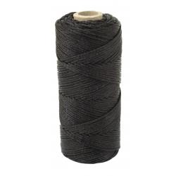 Cordeau Tressé Noir Multi Usage