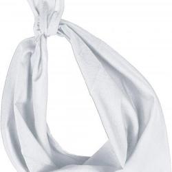 Lot de 20 bandana blanc (K064)