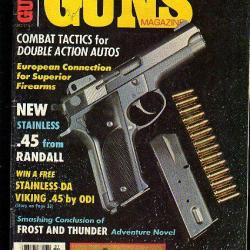revue américaine en anglais guns janvier 1984. 45 viking , taylor mk1 ,