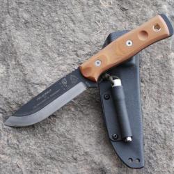 Couteau Bushcraft de Survie TOPS KNIVES B.O.B. Brothers of Bushcraft Made In USA TPBROS01