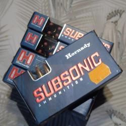 Hornady subX pour 4 boites