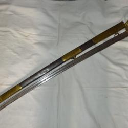 SABRE D'OFFICIER GRENADIER A CHEVAL-GARDE ROYALE-CAVALERIE RESTAURATION-MONARCHIE LOUIS XVIII