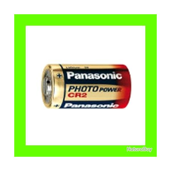 Pile PANASONIC CR2 3V Lithium Haute Performance NEUVE, Expiration 2029