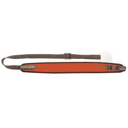 Bretelle droite néoprène pour carabine avec attache rapide Orange