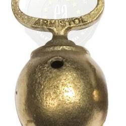 Grelots bronzé Armistol en alliage bronzé, monoblocs Diam.20 mm