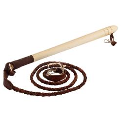 Fouet chasse manche souple 40cm mèche 110cm - Fouets (922778