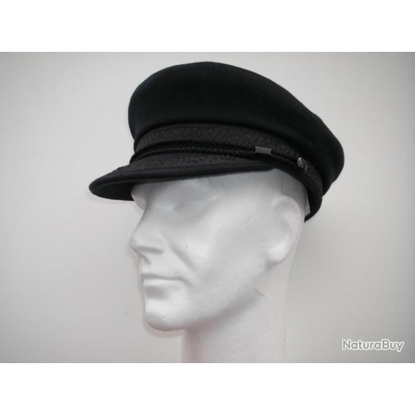 Casquette plate de marin toutes saisons (bleu-marine)