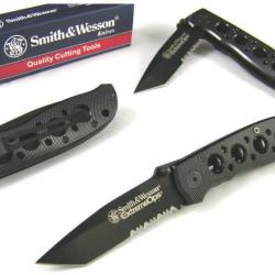 LOT DE 3 Couteau SMITH&WESSON TANTO TACTICAL SW5TBS  X3
