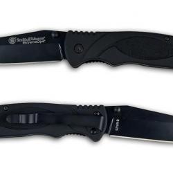 Couteau Smith&Wesson Extreme Ops Linerlock Lame Acier 440 Manche FRN SWA25