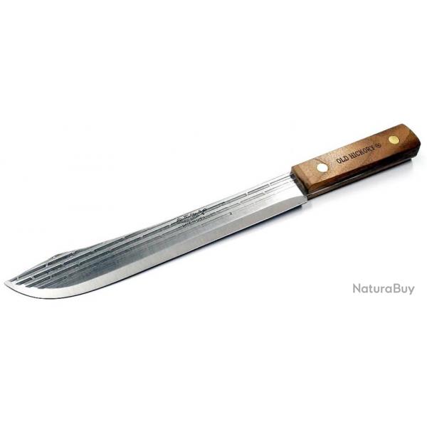 Couteau de Survie Bushcraft Ontario Old Hickory 7-10" Butcher Knife Acier Carbone Made In USA OH7111
