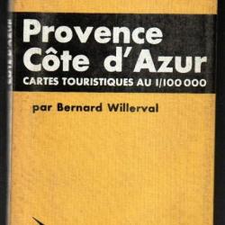 les Guides dunlop 1966 provence cote d'azur de bernard willerval