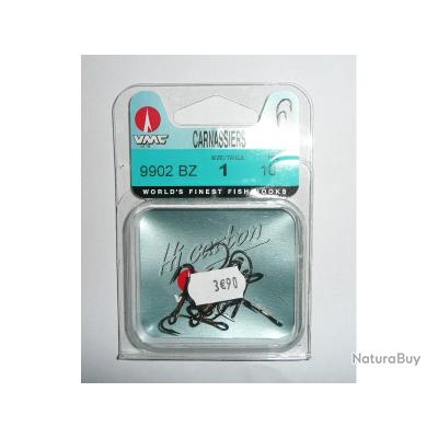 Hameçon Double 9902 Ryder Pour La Pêche Au Carnassier