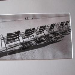 Epreuve d'artiste Photo "Les chaises de la Promenade"