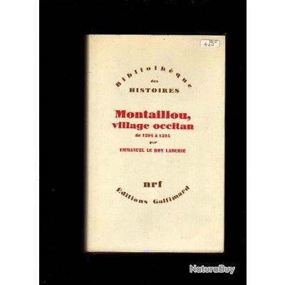 Montaillou, Village Occitan de 1294 a 1324 by Emmanuel Le Roy- Ladurie (1995-06-02) - Livres