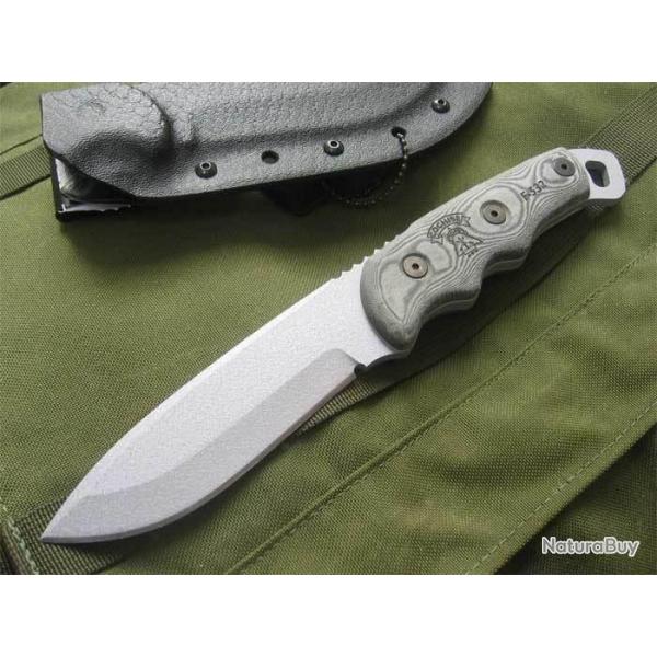 Couteau de Survie Buschraft Tops Cochise Ranger Acier Carbone 1095 Tops Knives Made In USA TP55