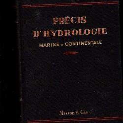 Précis d'hydrologie marine et continentale de andré guilcher