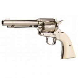 Revolver  COLT  S.A.A.45  Finition  NICKELEE  *Co2  Billes Acier * Cal 4.5