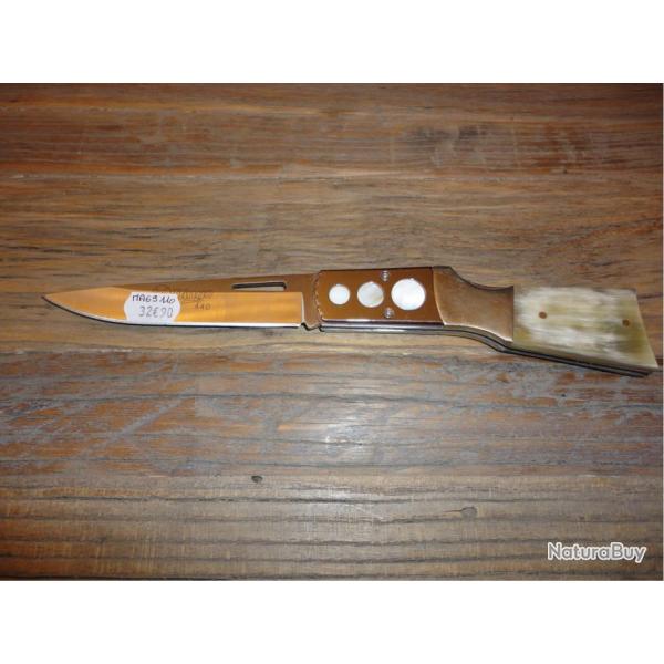 Couteau de poche  forme Winchester