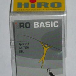 Emerillons HIRO Basic N°8 Réf: 7370 DBL par 4