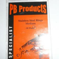 PB Products Stainless stell rings medium par 10