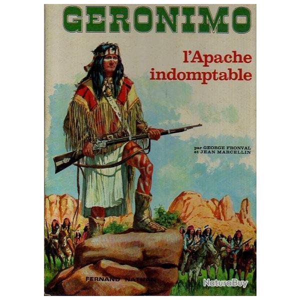 Gronimo l'apache indomptable. georges fronval , ouest amricain. western.