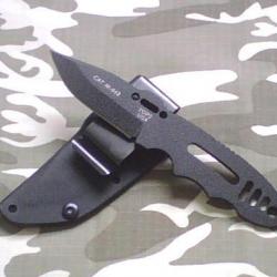 Couteau Tactical Tops Covert Anti-Terrosrism Lame Carbone 1095 Tops Knives Made In USA TP201