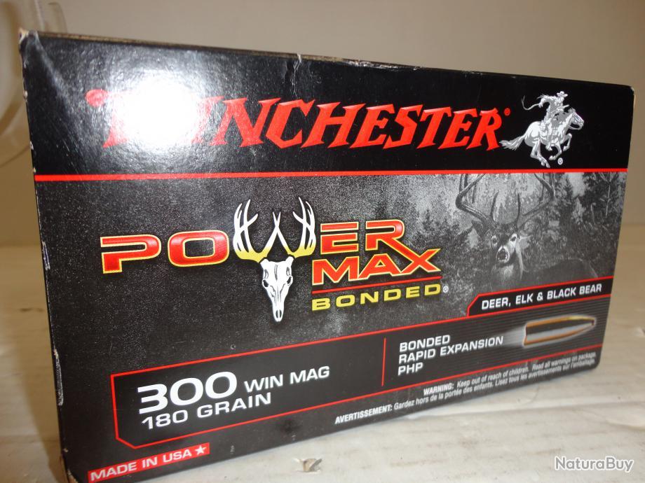 MARIUS N2005 1 BOITES DE 20 BALLES CAL. 300 WIN MAG "WINCHESTER POWER