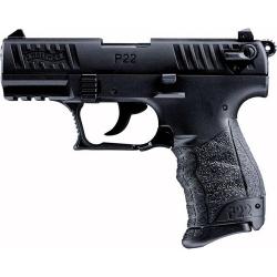 Pistolet Automatique  WALTHER  P22Q  BLACK  Cal. 9mm à blanc