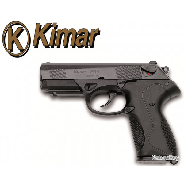 Pistolet  blanc  Mod. PK4  Bronze Cal. 9mm