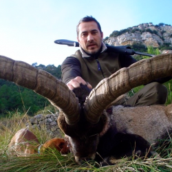Novembre-Mai: approche du bouquetin dans les montagnes espagnoles, hébergement, arme tout compris.