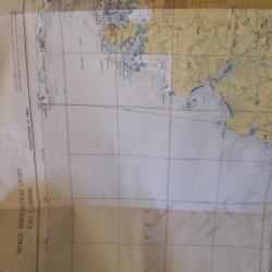 Carte de Navigation DARWIN " Royal Australian Survey corps"